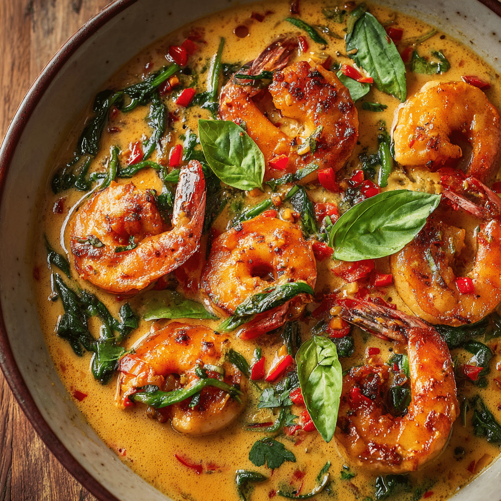 Thai Coconut Shrimp Curry