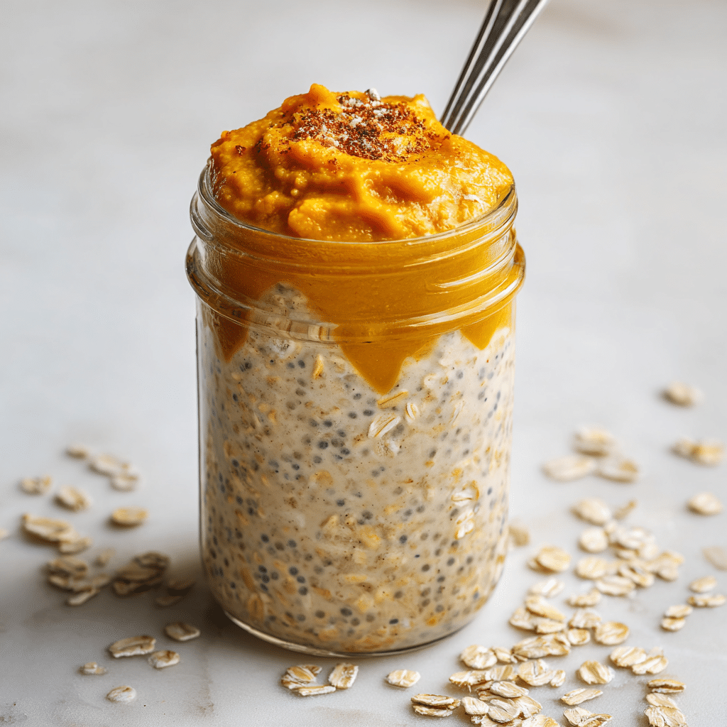 Pumpkin Overnight Oats