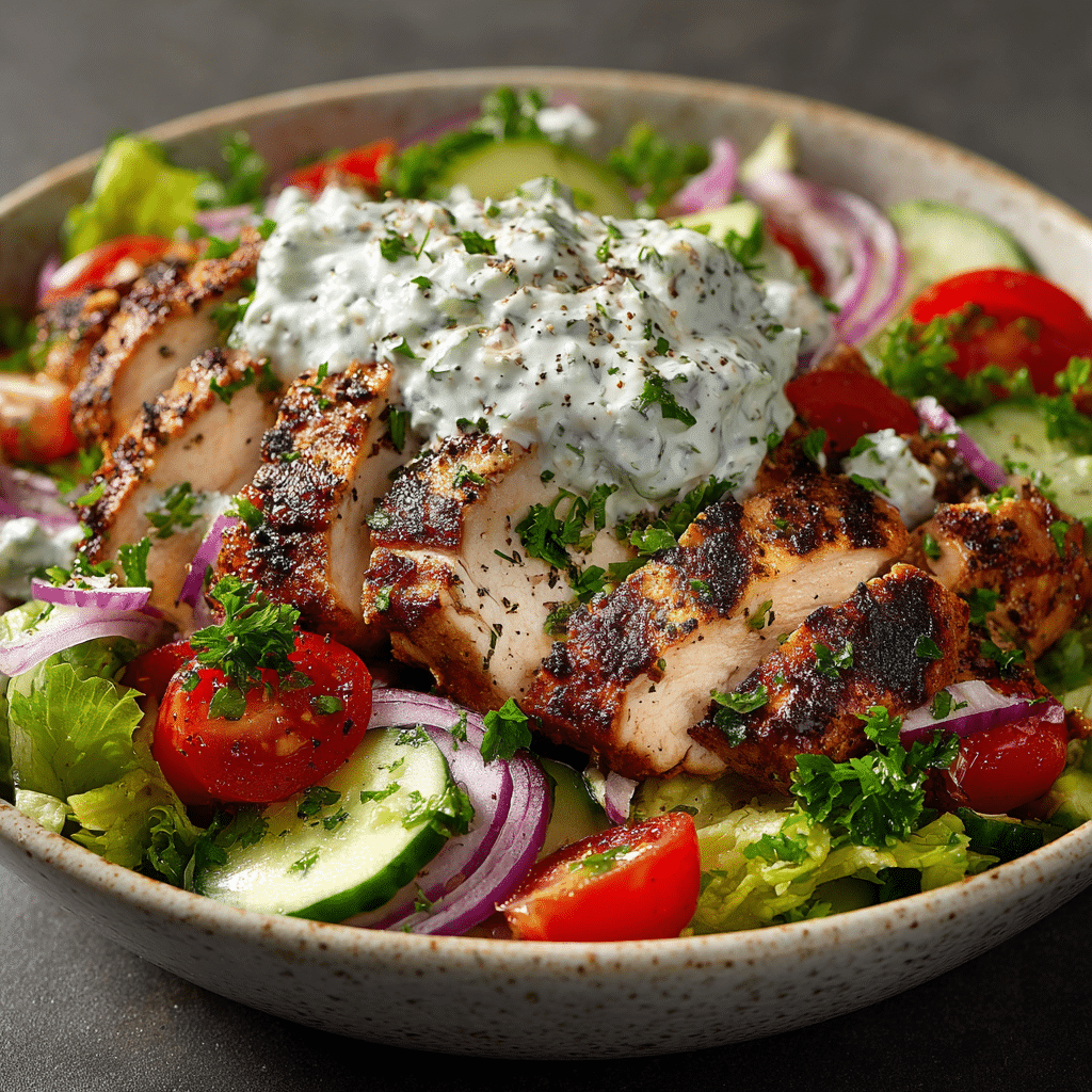 Tatziki Chicken Salad