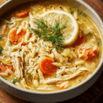 Greek Lemon Chicken Soup
