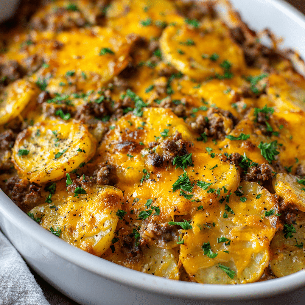 Hobo Casserole Ground Beef Recipe