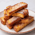 Air Fryer Cinnamon Sugar French Toast Sticks