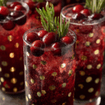 Cranberry Bellinis
