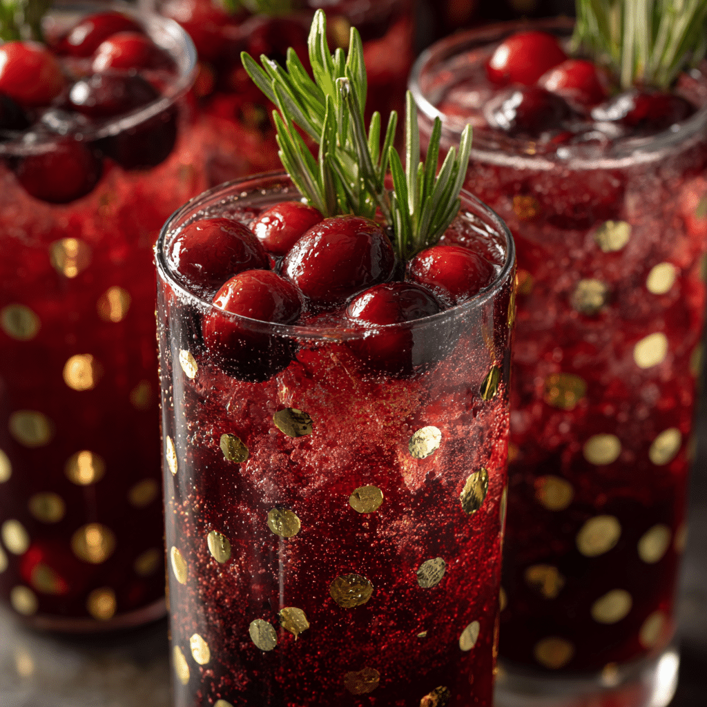 Cranberry Bellinis