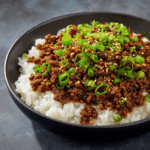 Delicious Korean Ground Beef Bowl