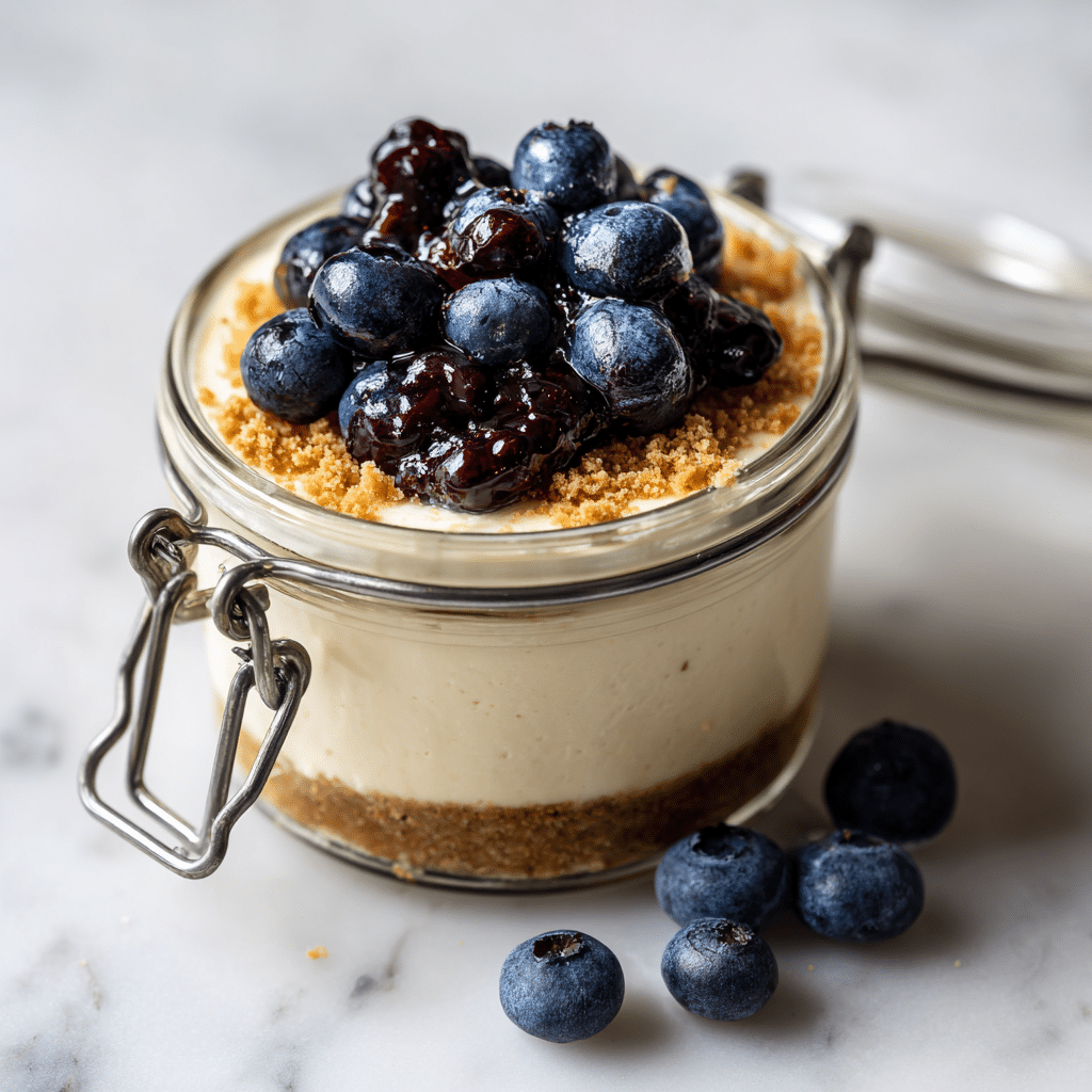 High Protein Cheesecake Jars