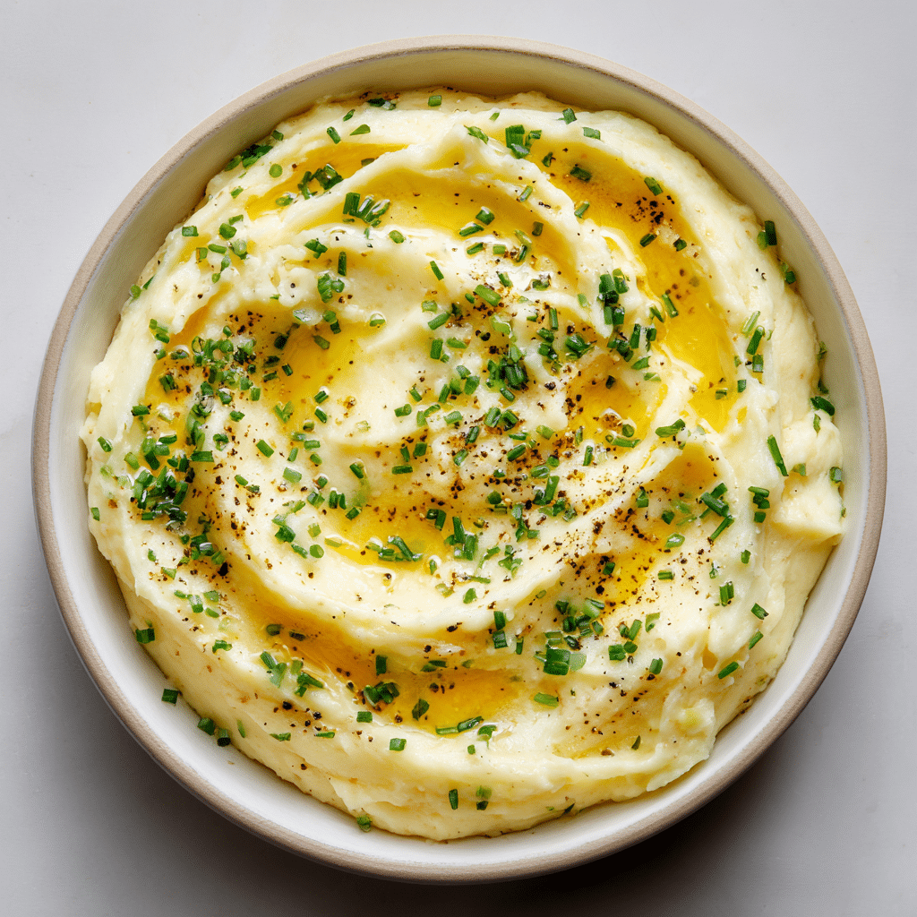 Easy Garlic Mashed Potatoes
