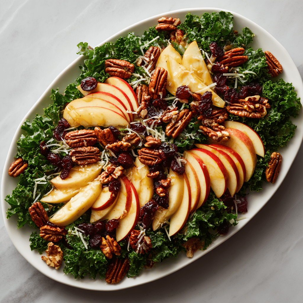 Fall Kale and Apple Salad