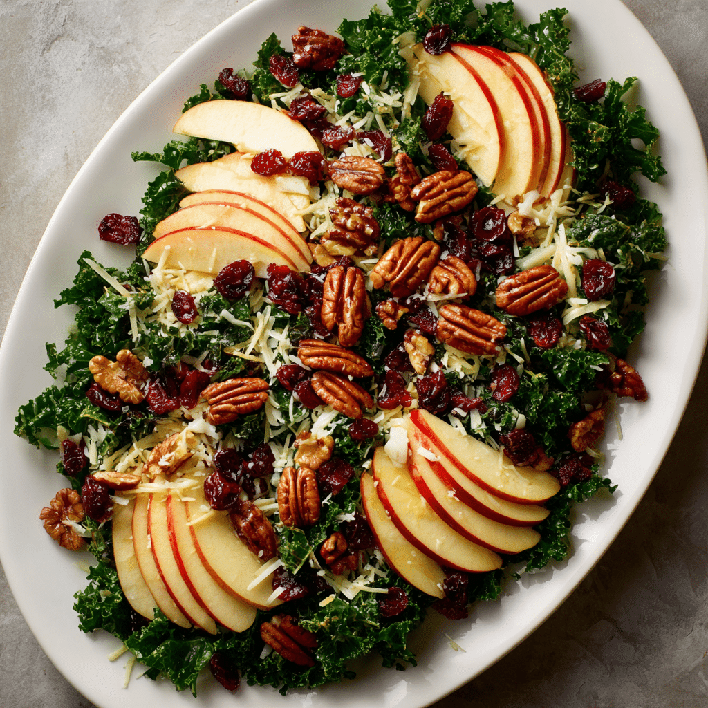 Fall Kale and Apple Salad