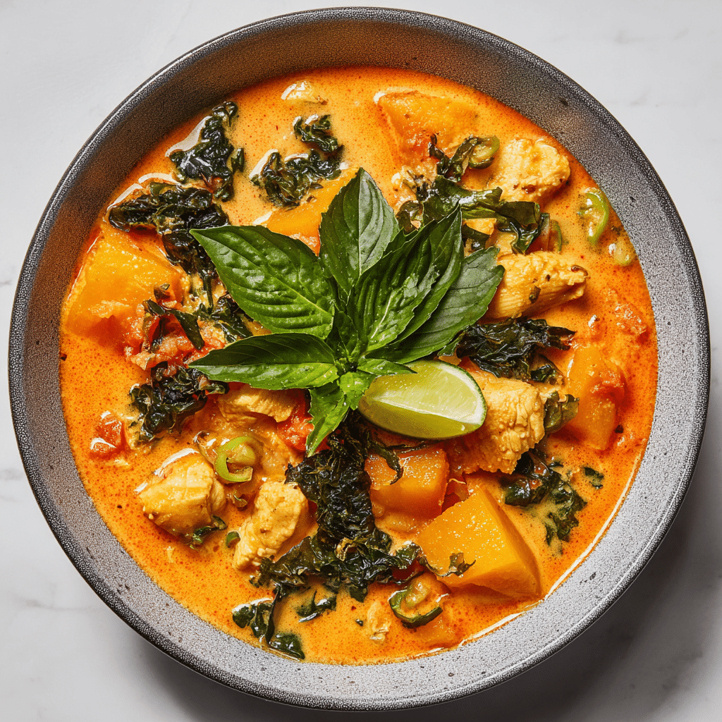 Chicken and Pumpkin Thai Curry