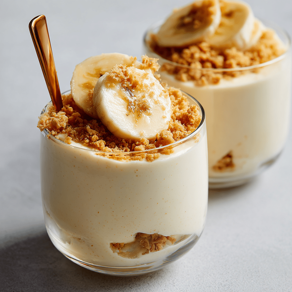 Easy Protein Banana Pudding