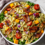 BLT Pasta Salad Recipe (Creamy & Crunchy)