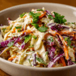 Easy Cilantro Lime Coleslaw Recipe (10-Minutes)
