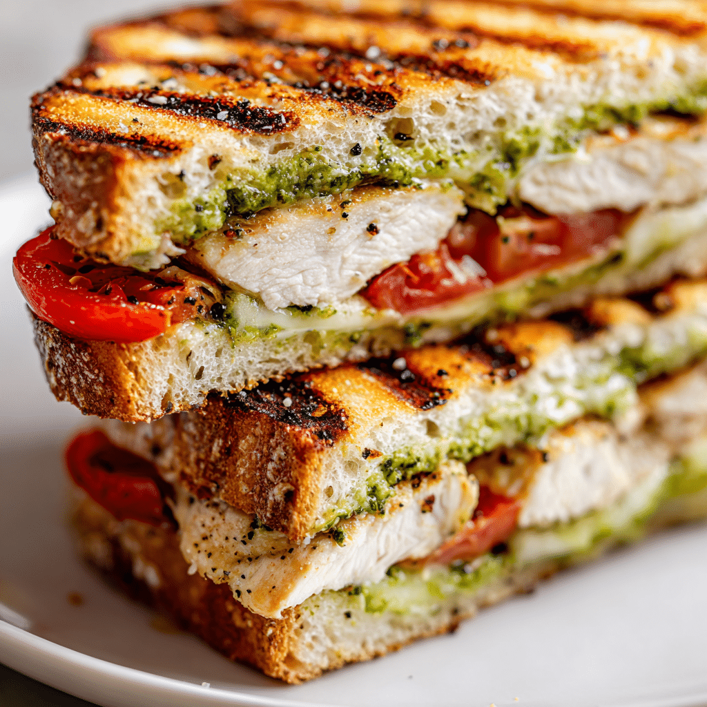Ciabatta Chicken Pesto Sandwich (25-Minutes)