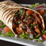 BBQ Ranch Chicken Wrap Recipe (20-Minutes)