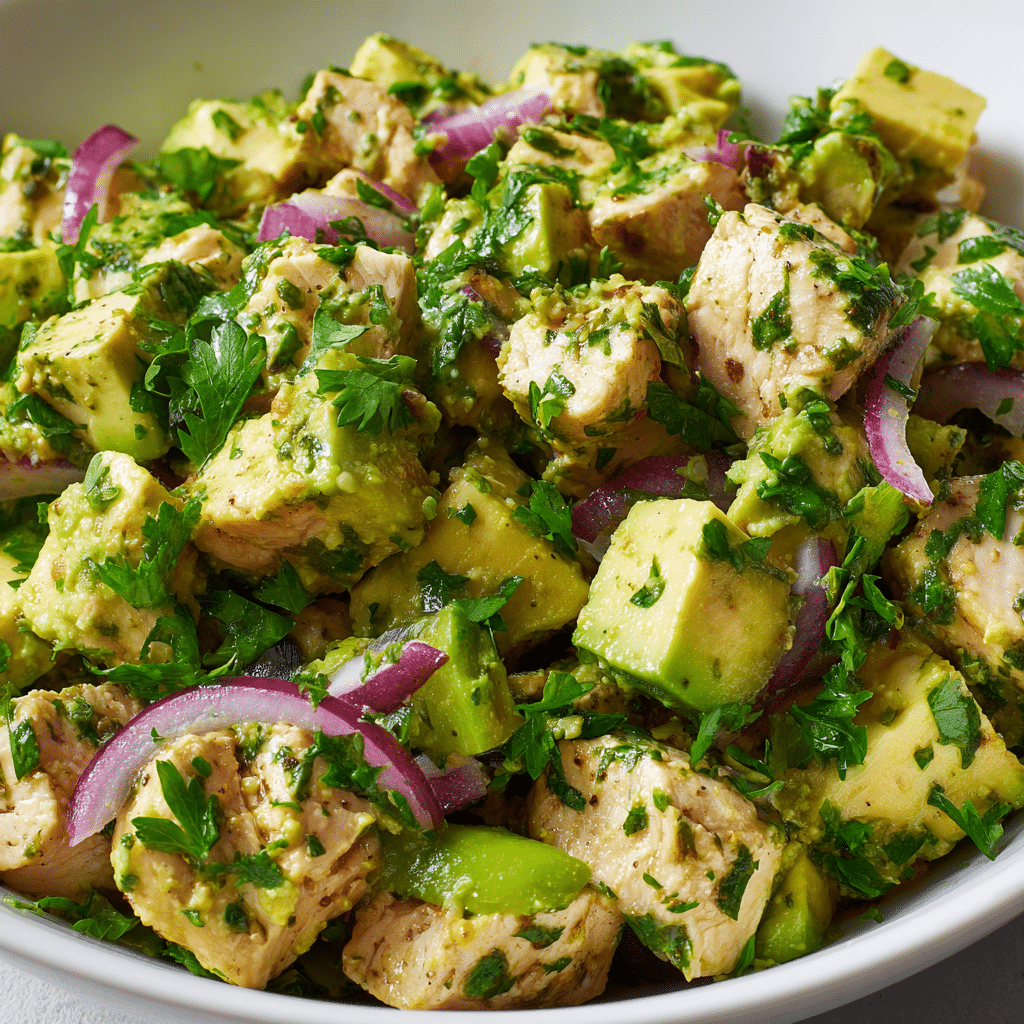 Healthy Avocado Tuna Salad Recipe (10-Minutes)