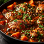 Chicken Sweet Potato and Lentil Curry (One-Pot)