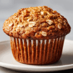 Healthy Banana Oatmeal Muffins