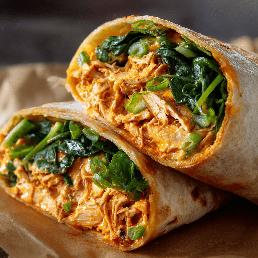 Quick Buffalo Chicken Salad Wrap Recipe