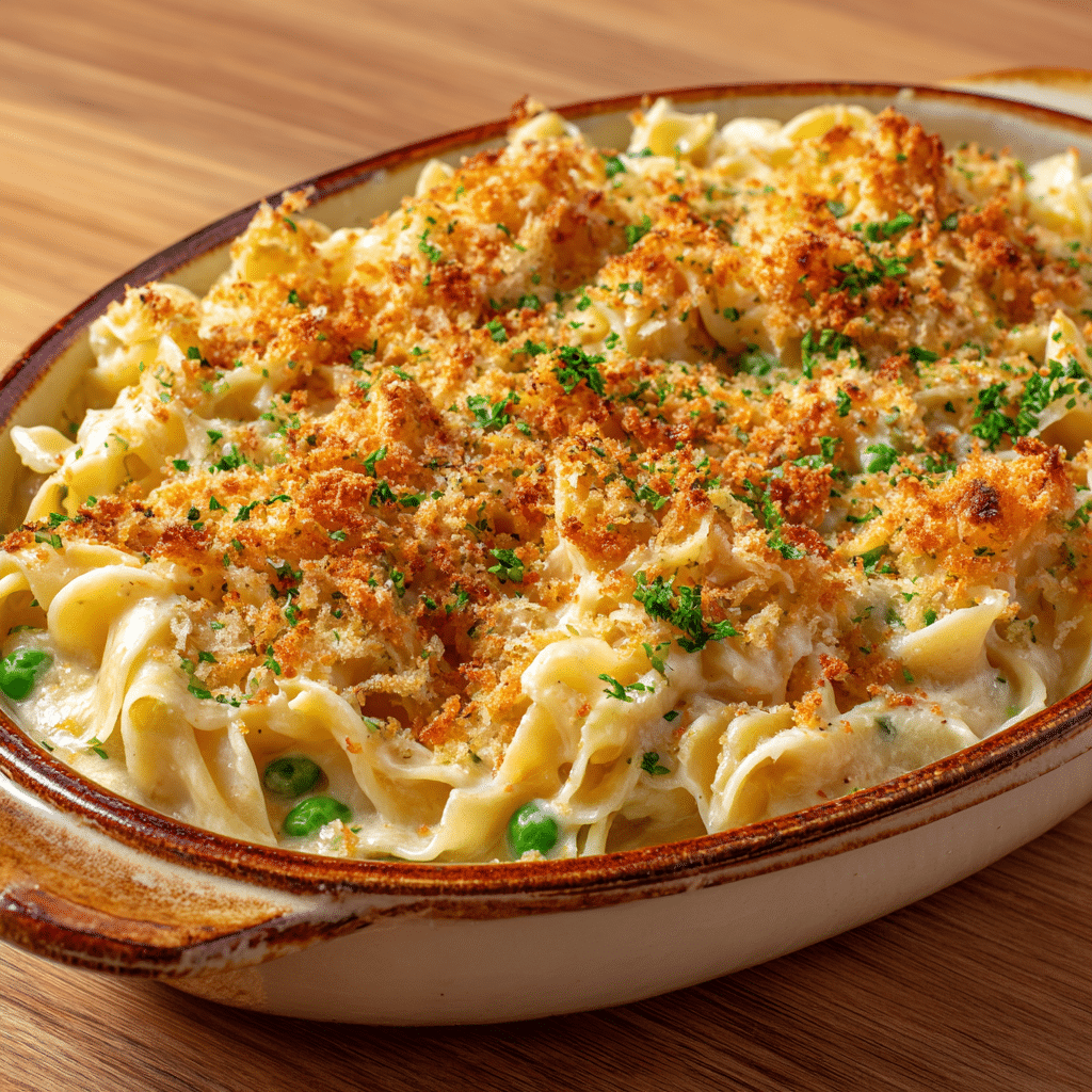 Easy Tuna Noodle Casserole