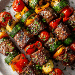 Juicy Grilled Steak Kabobs