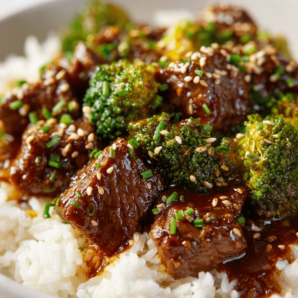 Instant Pot Beef and Broccoli with Honey Garlic Sauce