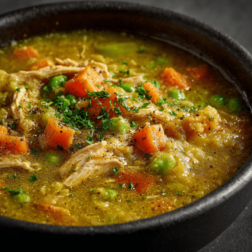 Slow Cooker Split Pea Soup