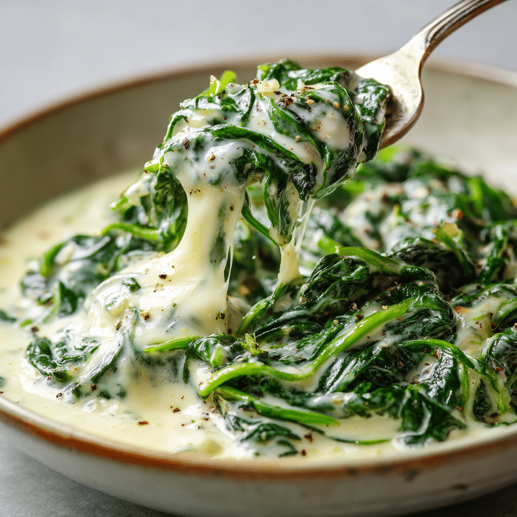 Steakhouse Creamed Spinach