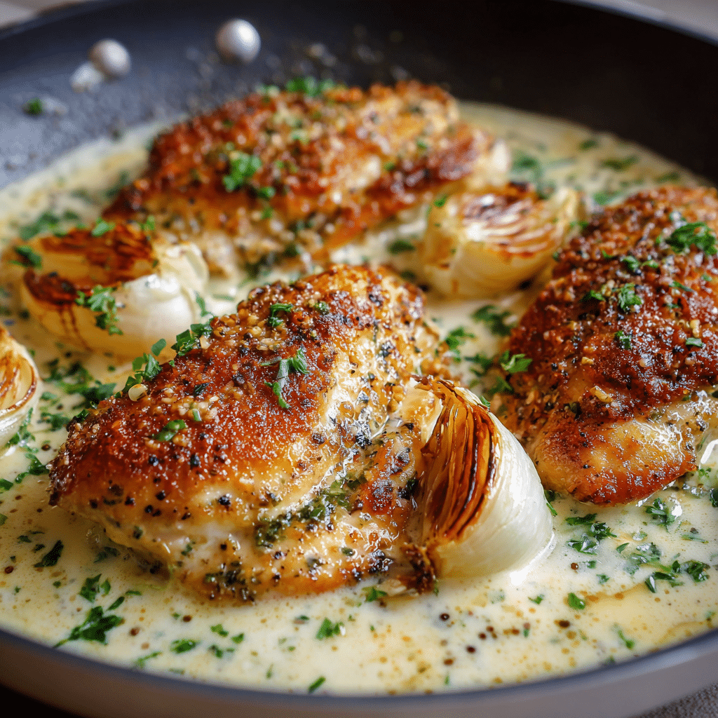 Creamy Garlic Chicken Breasts