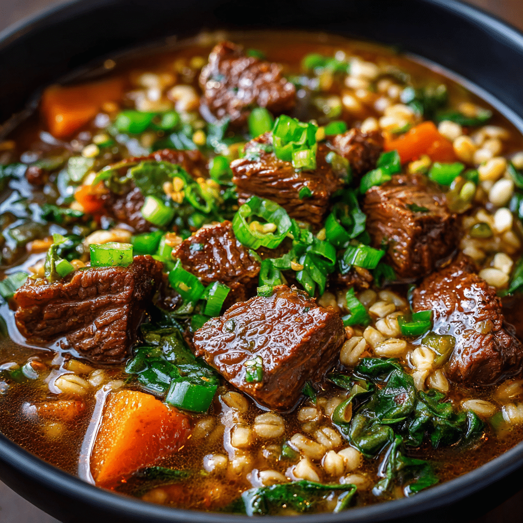 Beef Barley Soup