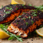 Sumac Blackened Salmon
