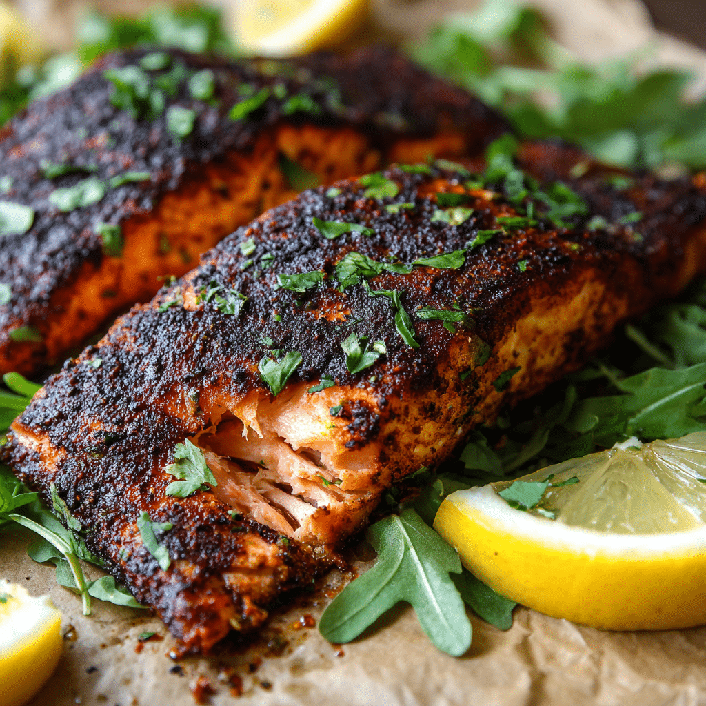 Sumac Blackened Salmon