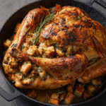 Oven Roasted Stuffed Turkey (Easy, Keto, Low Carb, Gluten-Free)