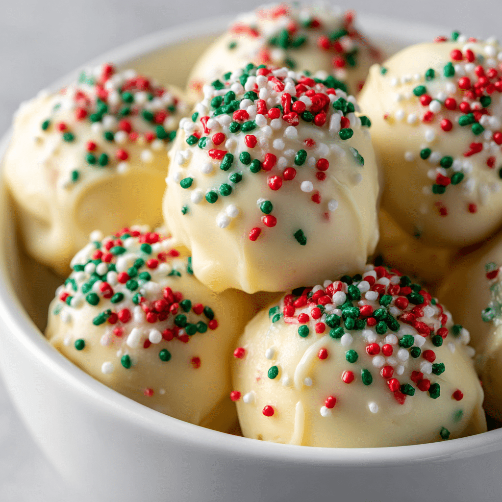Vegan No Bake Christmas Almond Balls (Gluten-Free)