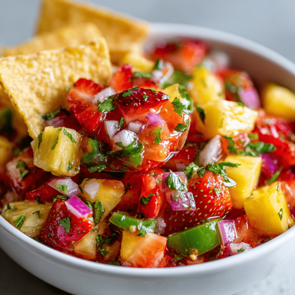 Strawberry Pineapple Salsa