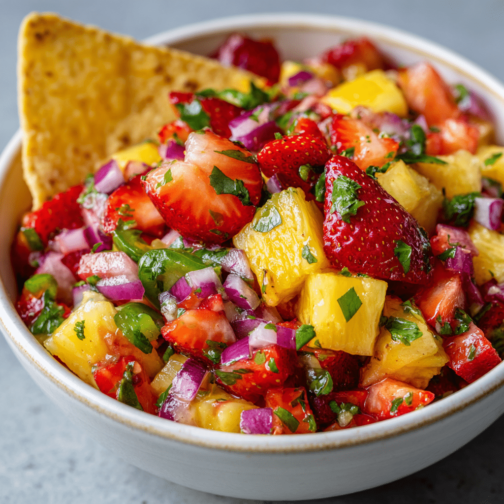 Strawberry Pineapple Salsa