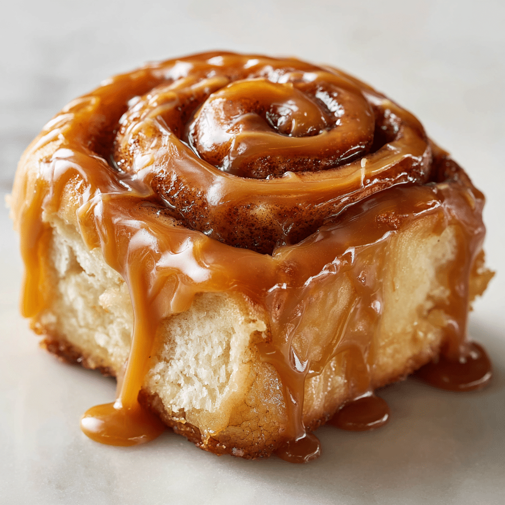 Easy Caramel Cinnamon Rolls