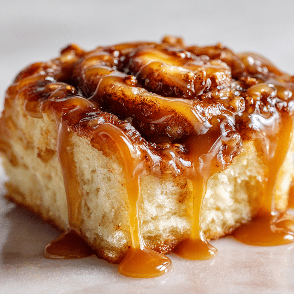 Easy Caramel Cinnamon Rolls