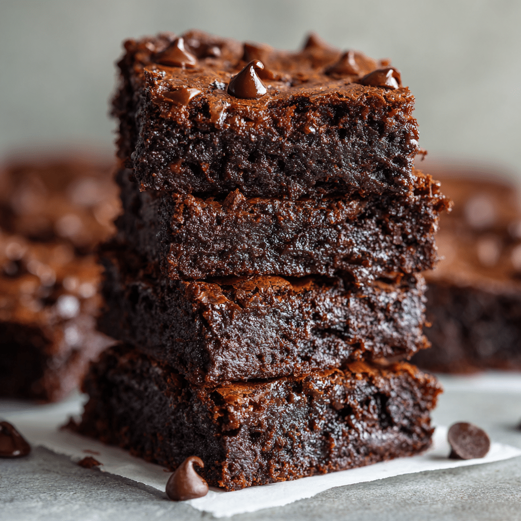 Double Chocolate Einkorn Brownies