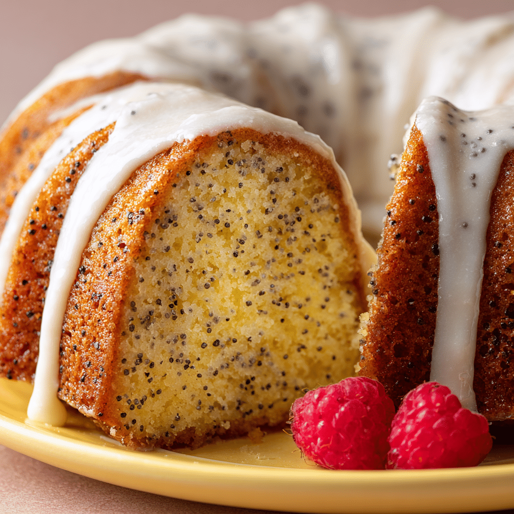 Lemon Poppy Seed Bundt Cake