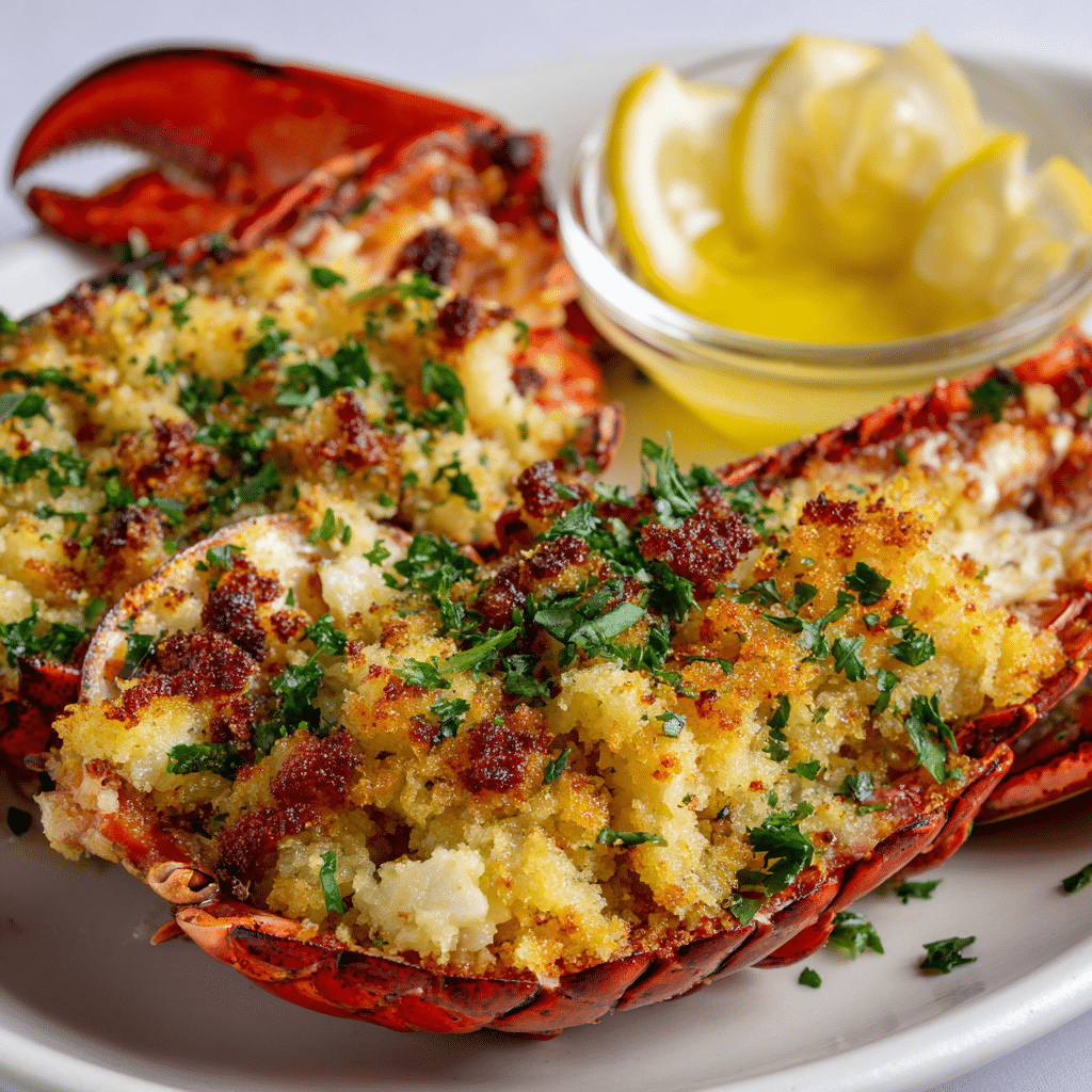 Whole Stuffed Lobster