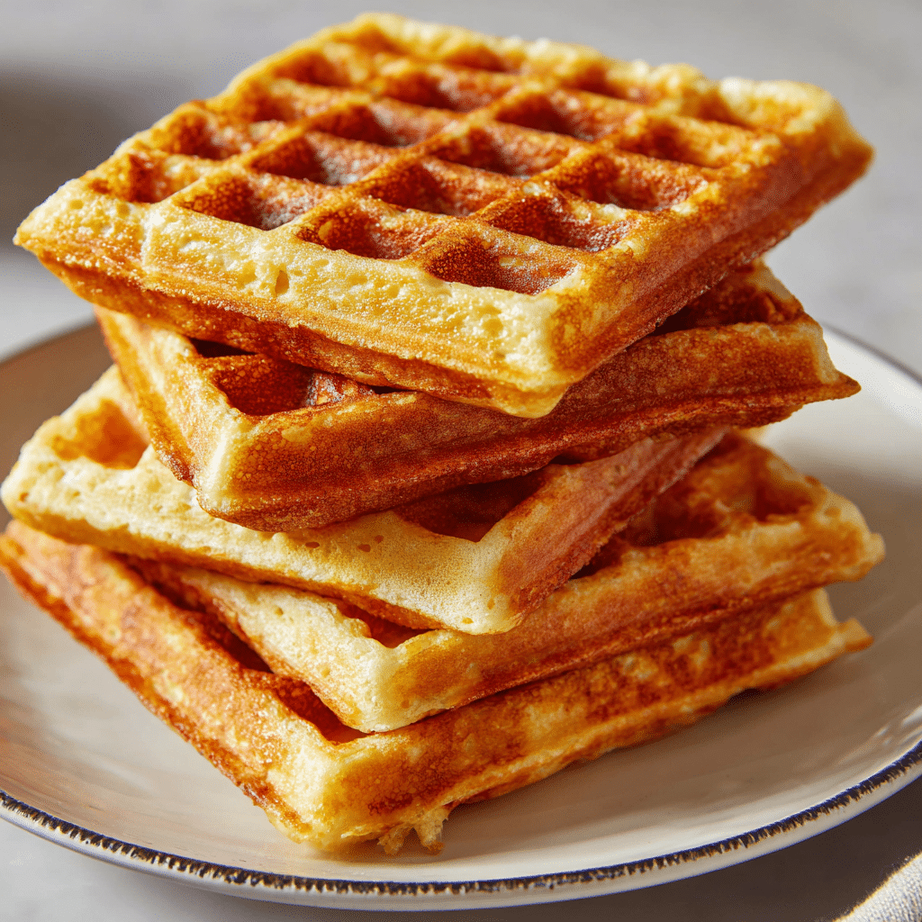 Homemade Belgian Waffles