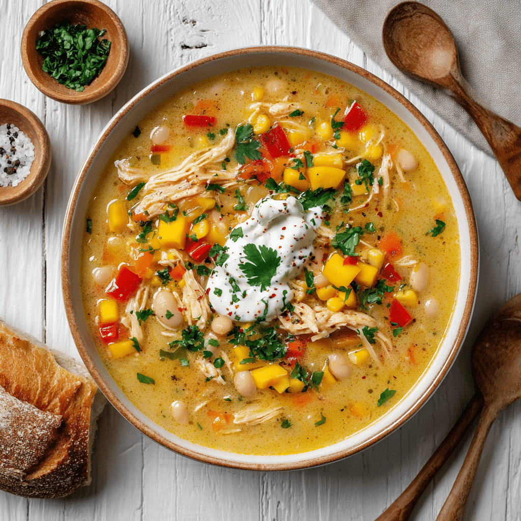 White Chicken Chili Recipe A Classic Fall Soup