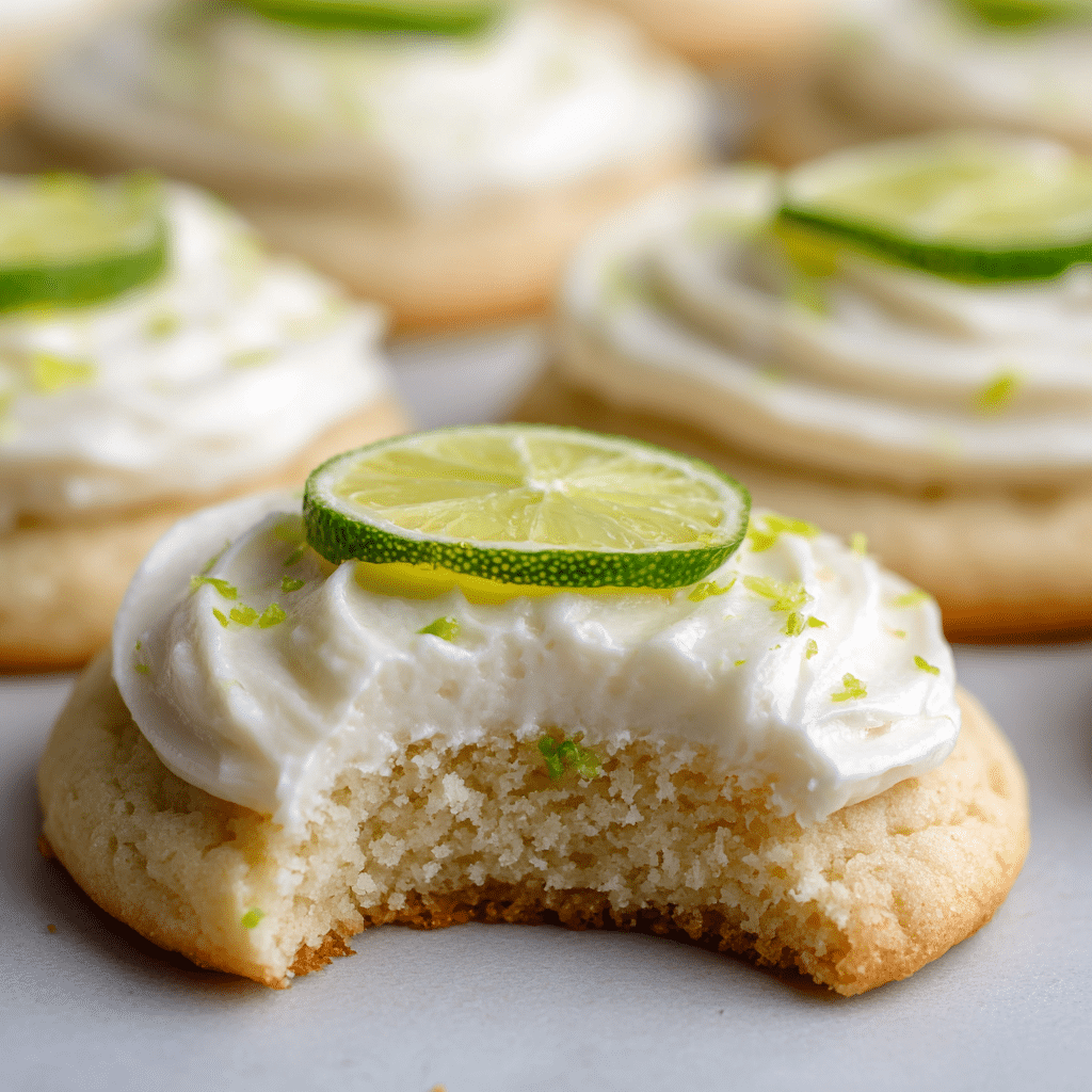 Coconut Lime Swig Cookies