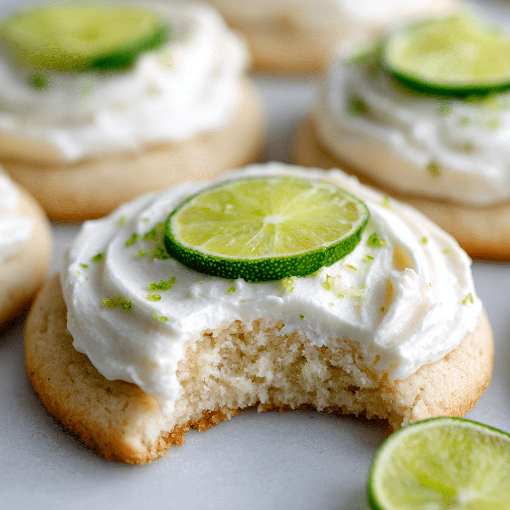 Coconut Lime Swig Cookies