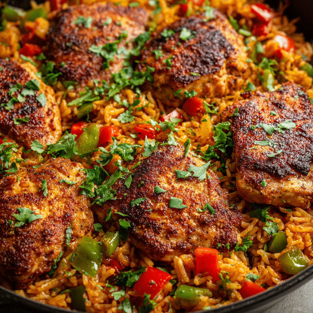 One-Pan Mexican Chicken and Rice (35-Minutes)