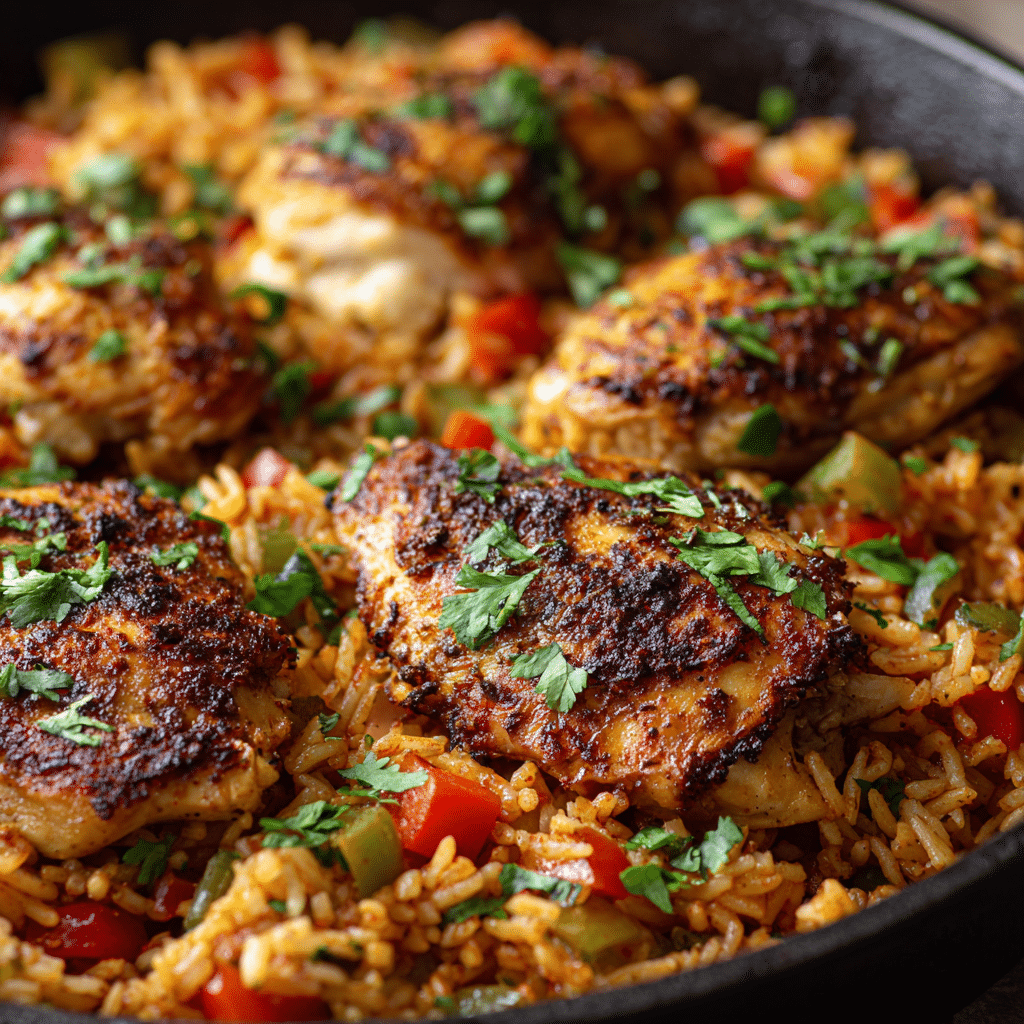 One-Pan Mexican Chicken and Rice (35-Minutes)