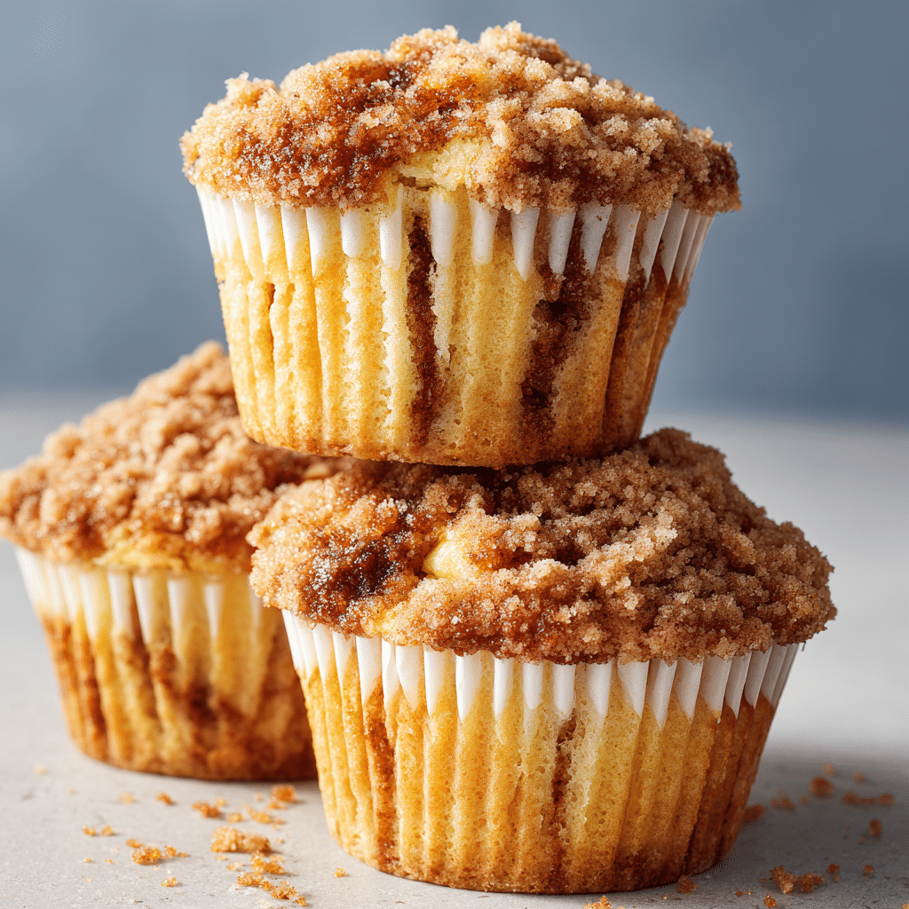 Cinnamon Streusel Muffins