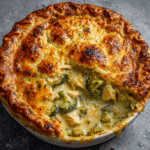 Broccoli Cheddar Chicken Pot Pie
