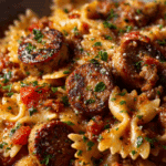 Italian Sausage With Bow Tie Pasta